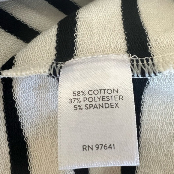 J.Jill NWT Striped collared sweatshirt - Picture 4 of 5